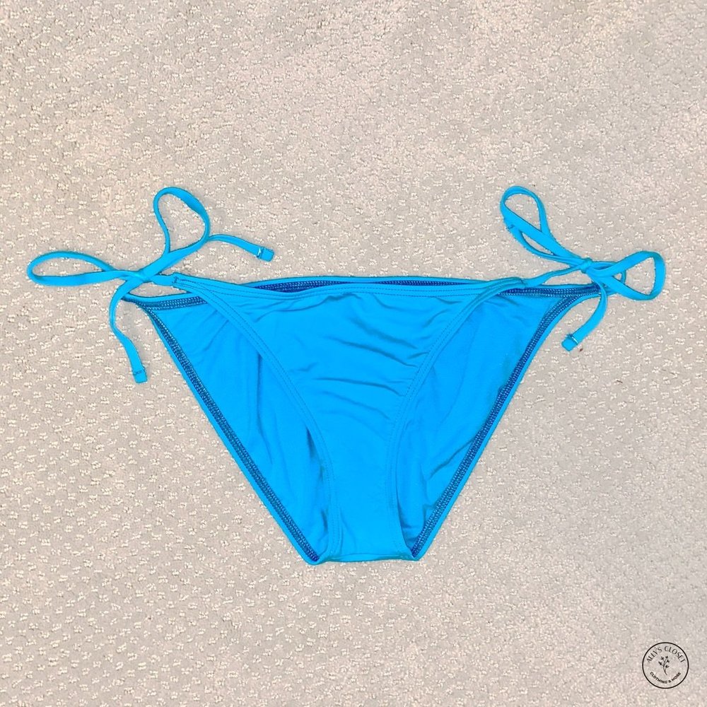 Tommy Bahama Blue String Bikini Bottom - Picture 3 of 6